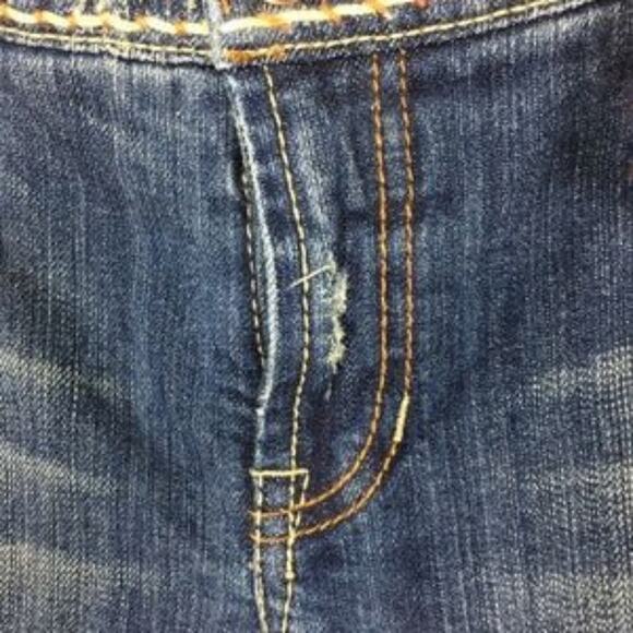 Switch USA Embellished Flared Vintage  Denim size 32 - Picture 4 of 9